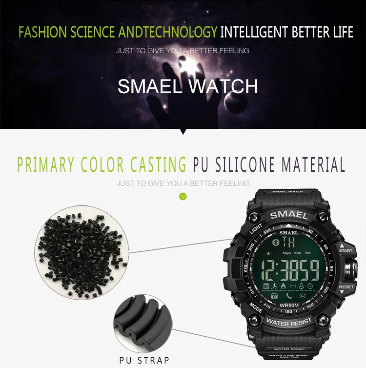 smael smart watch instructions