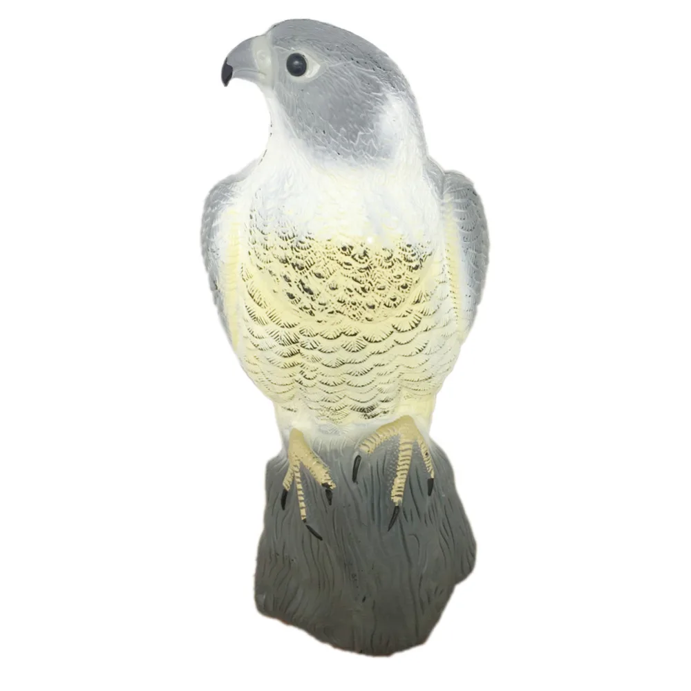 Hunting Birds Decoys Falcon Bird Scare Motionless Garden Plastic Pest