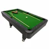 Pool Table Accessories Set (MDF Body with PVC Laminate,Ball Return) - Green Cloth