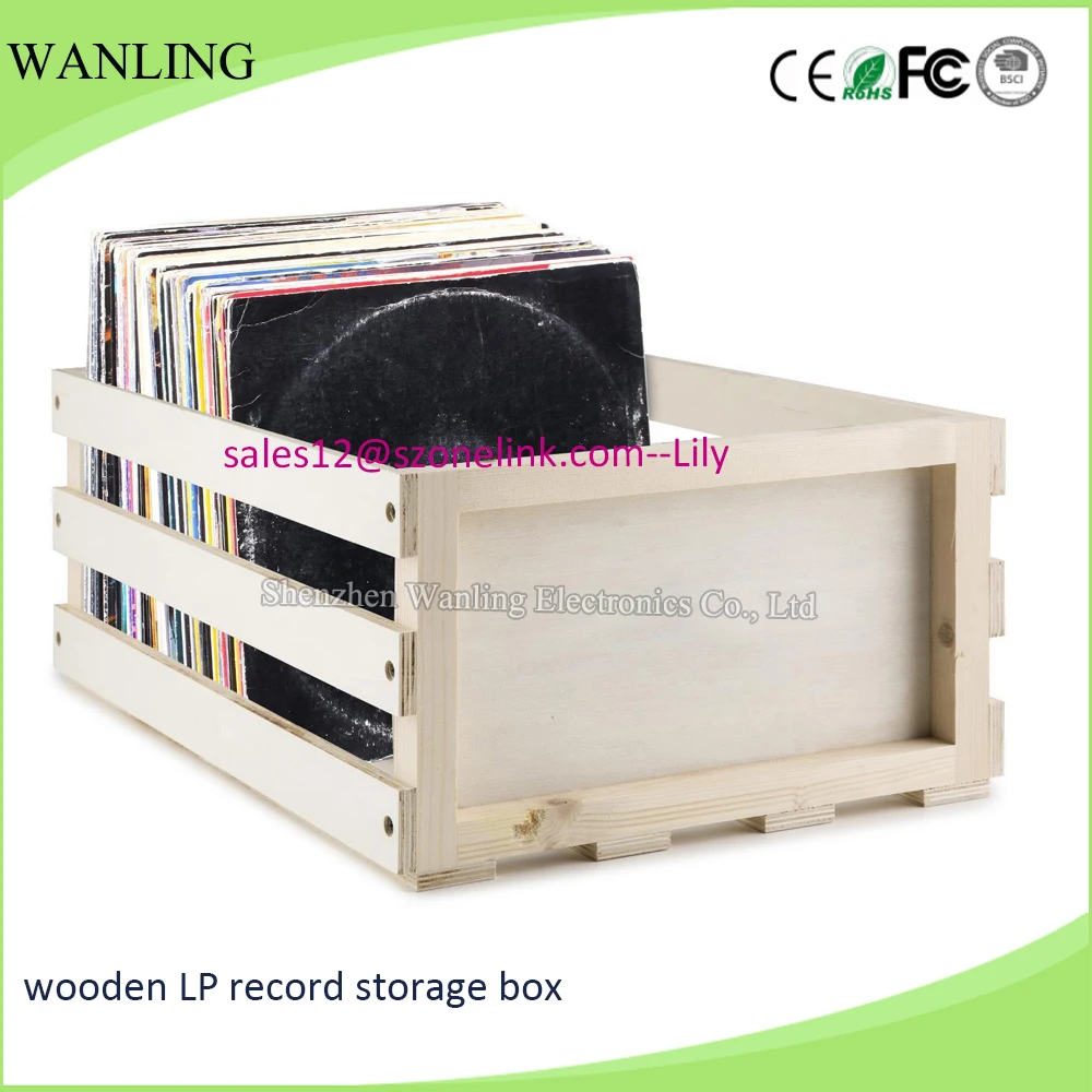 Oem 12inch Wooden Lp Vinyl Record Storage Case,Vinyl Record Box Buy