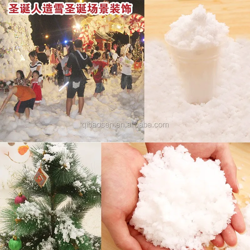 2016 Factory Wholesale Instant Snow Powder Fake Magic Snow Outdoor
