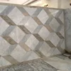 indoor 3D floor tile natural marble tile guangxi black and white marble matratze style