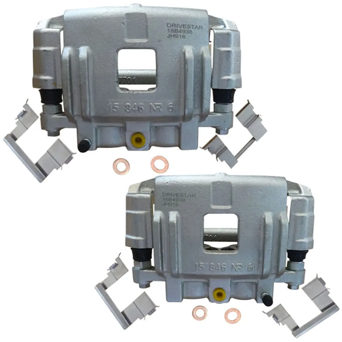 Get Quotations · DRIVESTAR 18B4938+18B4939 Completely NEW Front Pair Brake Caliper for Colorado Canyon Pontiac G6 Isuzu