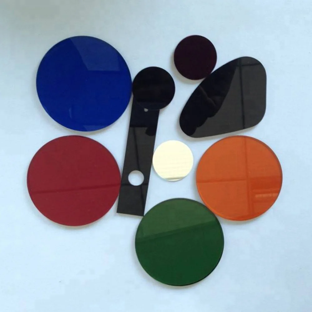 Competitive Price optical color short pass glass IR Filter 650nm