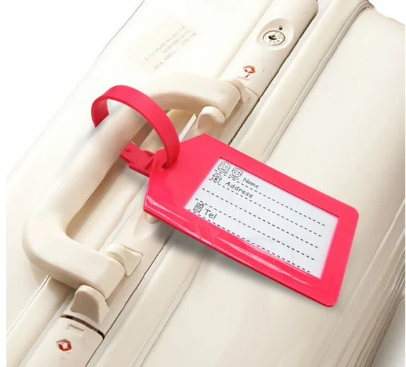 Gifts 2016 Hotel Extra Large Silicone Luggage Tags Boarding Pass Tag