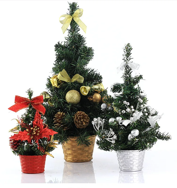 30cm Artificial Mini Plastic Christmas Trees for Car