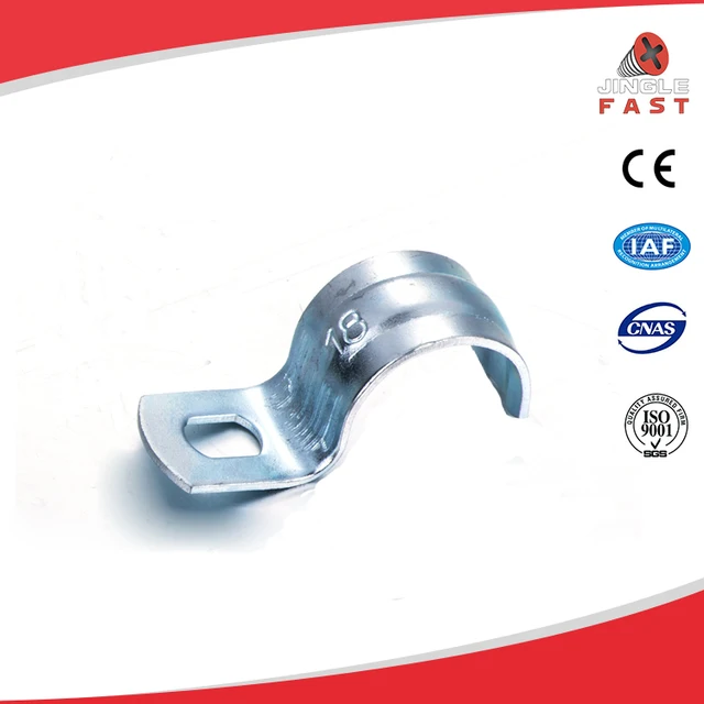 copper pipe half saddle u shaped clamp