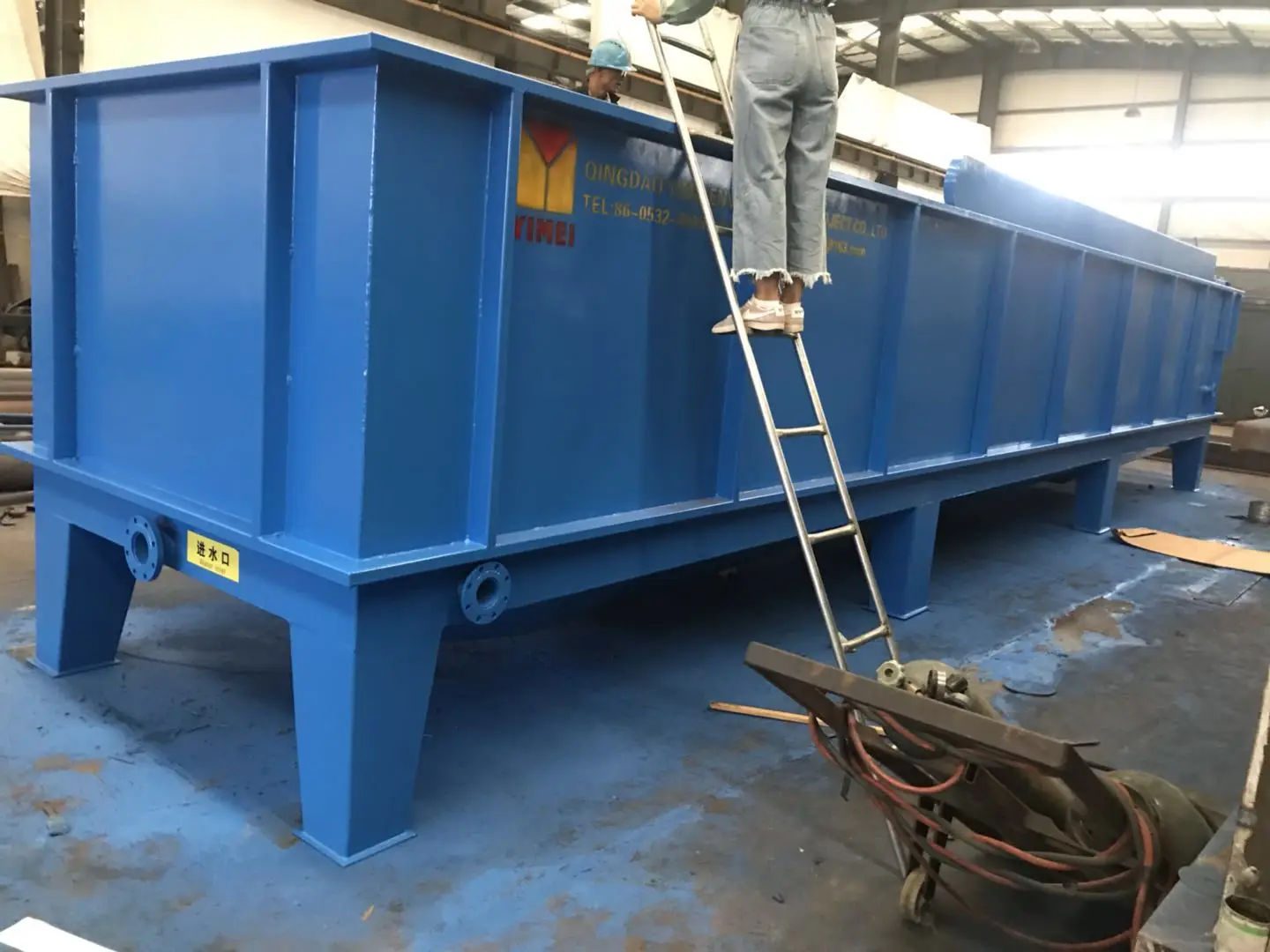 package portable Waste water Treatment Plant MBR system Industrial and