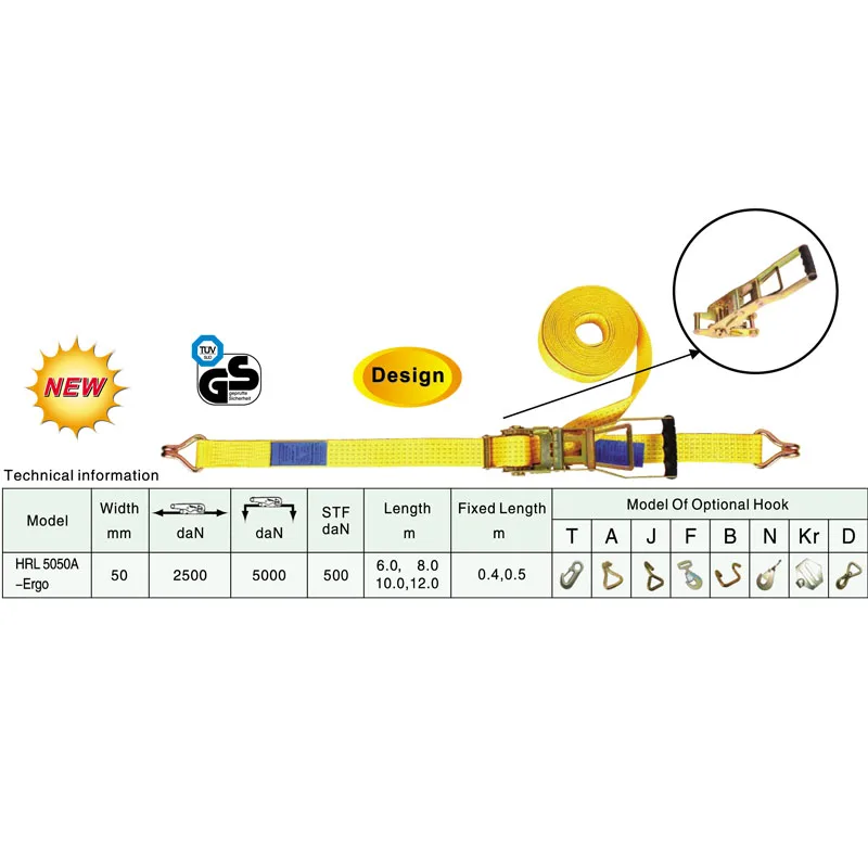 ERGO SEL RATCHET STRAP