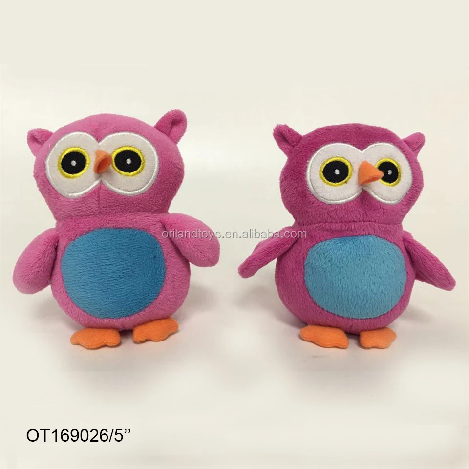 pink owl toy