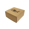 White Hot Stamping Gold Silver E-commerce Tuck Flap Packaging Logistics Master Fragile Cargo Carton Boxes Chicken Cardboard Box