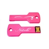 Promotional Custom Logo USB Flash Drive Key Shape Mini Metal USB Stick