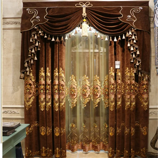 Wholesale Cutains Turkish Curtain Fabric Curtains For The Living Room