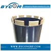 Wet drilling brick concrete diamond tips segments for core bits