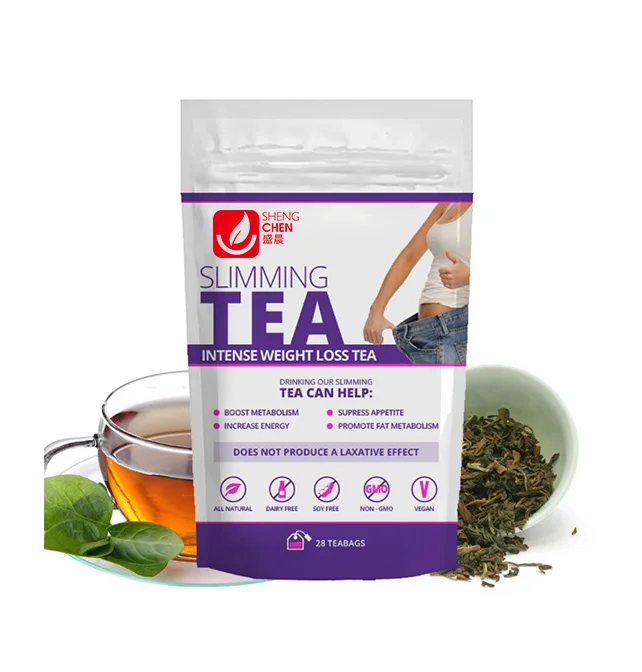 Customized Unisex Flat Tummy Slimming Tea Detox Fat Burner Herbal Tea