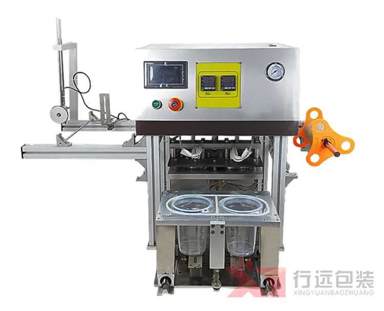 Table Top Full Automatic Paper Cup Sealer  sealing Machine 