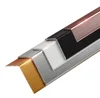 90 Degrees Right Angle Aluminum Alloy Package Edge For Decorative Tile L Shaped Straight Wall Edge Protection Trim