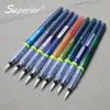 Superior new products water brush ink pen 10 colors japan nylon tip