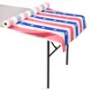 Solid color rectangle / round / square plastic disposable table cloth / plastic table cover