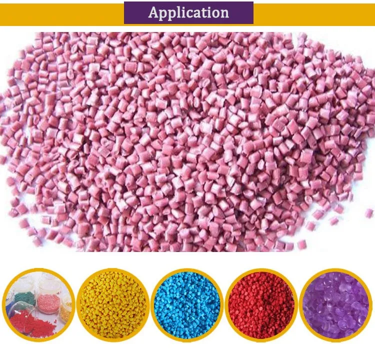 Recycled plastic granules granule extrusion machine with bottle crusher