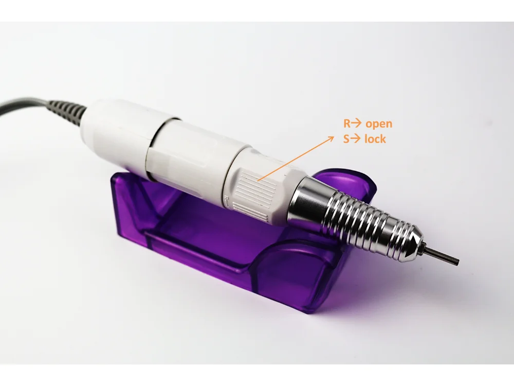 34w 35000rpm Mani Pro Nail Drill Nail Filing Machine With Dust Vacuum