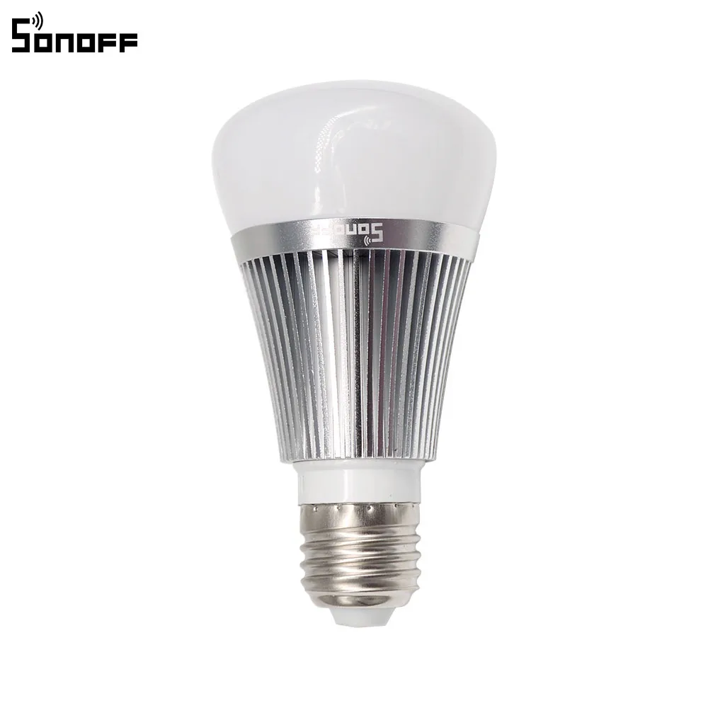 Sonoff B1 Smart E27 6W Wifi Remote Control LED Light Dimmable RGB Color Lamp Ambiance Bulbs Energy Saving Works With Alexa