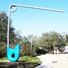 Garden park art modern metal statue stainless steel paper clip sculpture