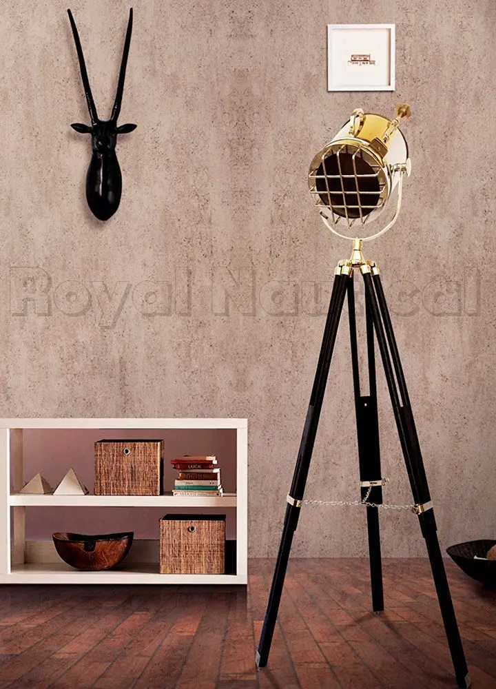 Featured image of post Chrome Tripod Spotlight Floor Lamp : For example, the upright, tripod and arc floor lamps are available in a variety of materials, including different types of floor lamps provide different types of lighting.