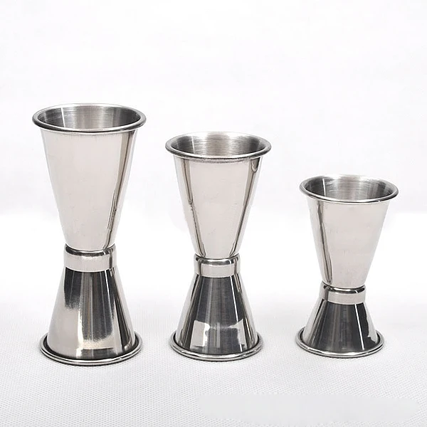 cocktail shaker measuring glass