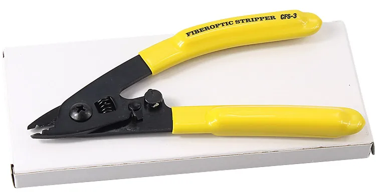High Precision FTTH Three Hole Fiber Optic Cable Tool CFS-3 Fiber Stripper