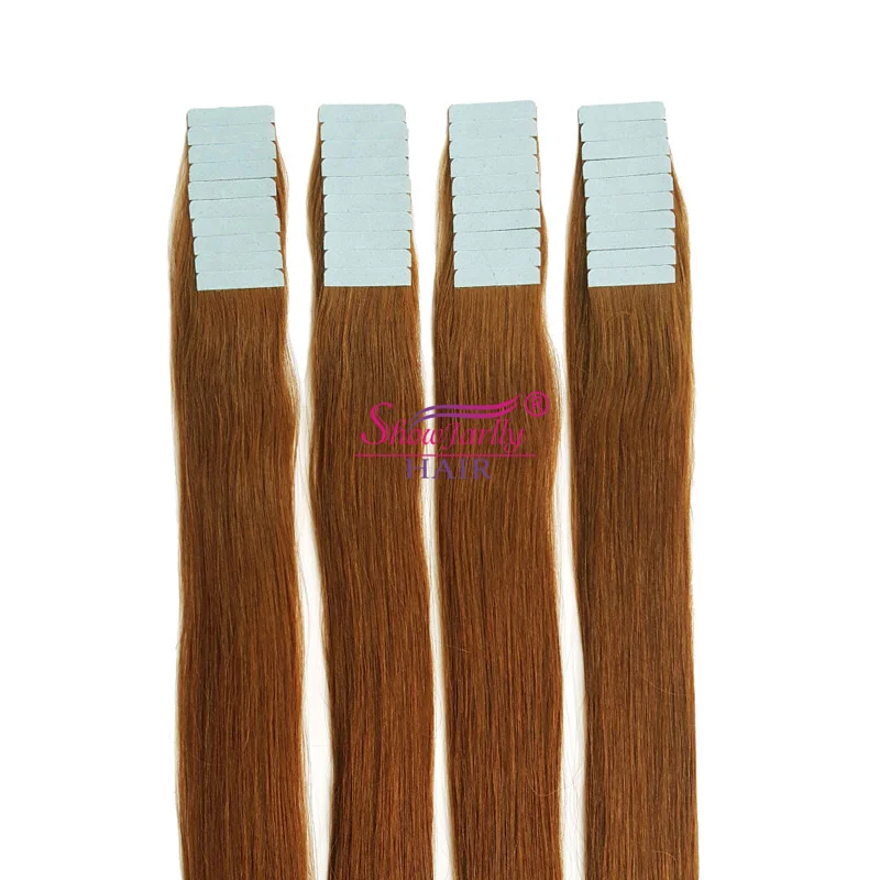 Factory Price Tape In Hair Extensions 2 Dark Brown 100 Indian Remy
