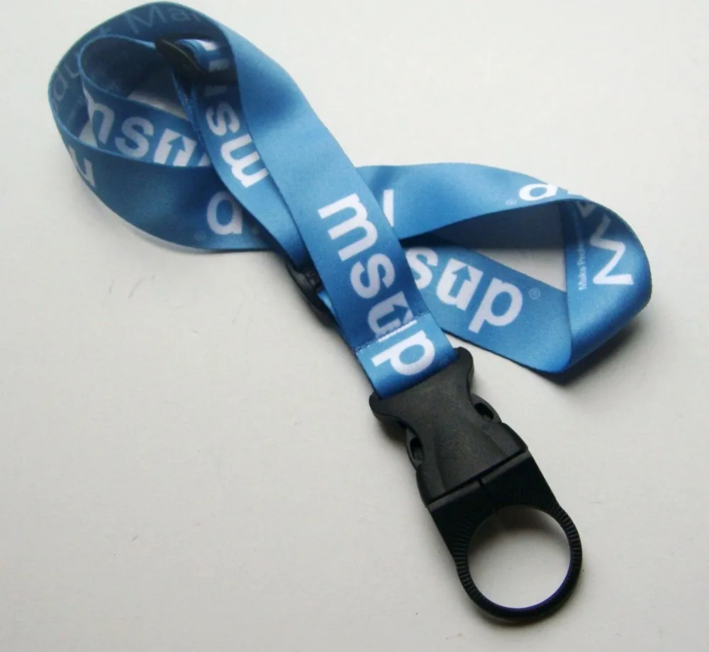 Hot sale custom printed water bottle holder neck adjustable strap water
