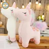 SHMT153 RDT 35/50cm Ins Girl Kids Gift Korean Cartoon Rainbow Unicorn Animal Pacify Doll Stuffed Plush Toys Bolster Pillow