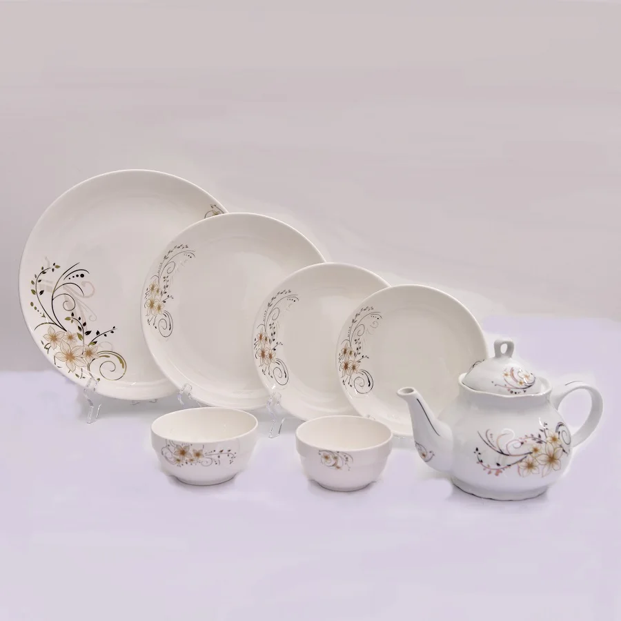 Custom Cheap Wholesale Prices On Porcelain Dinner Plates Sets
