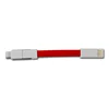2019 Fast Charging Magnetic Micro Usb Cable 3 In 1 Keychain Data Cable For Iphone For Android For Usb C Devices