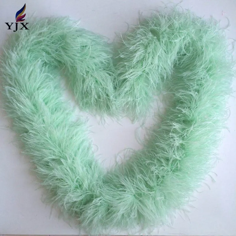 Factory Fluffy Soft Boa Fabric Ostrich Feather Artificial Feather Boa