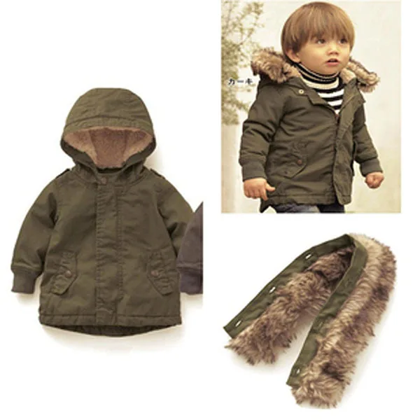 Newborn coats for boys Insulate babies and toddlers from the cold in adorable baby outerwear. When the temperature drops, shelter your children from the cold air, rain and snow in baby outerwear and toddler winter coats.