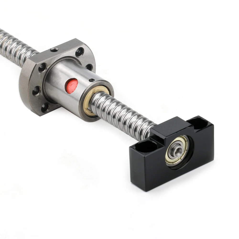 Linear Bearing Any Length Cut With Ek10/ef10 Ball Screw Sfu1204 For 3d