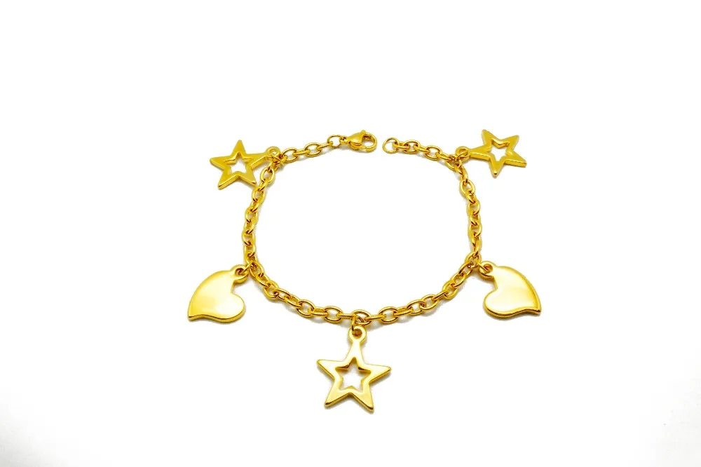 Latest Hand Palm Charm Bracelet Dubai Gold Jewellery Designs With Price
