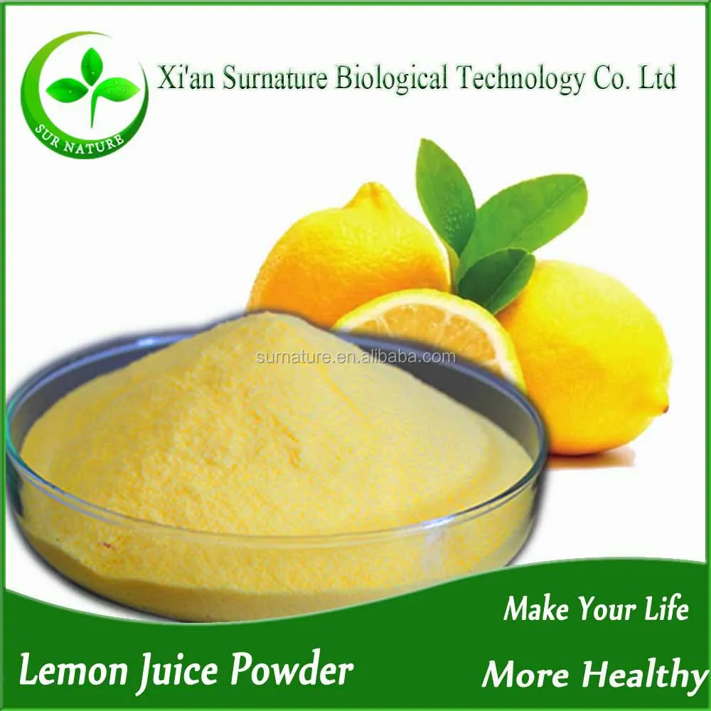 Gmp Supply Organic Lemon Juice Powder,Frozen Dried Lemon Juice Powder