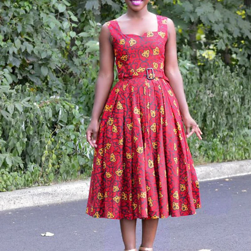 simple kitenge dress