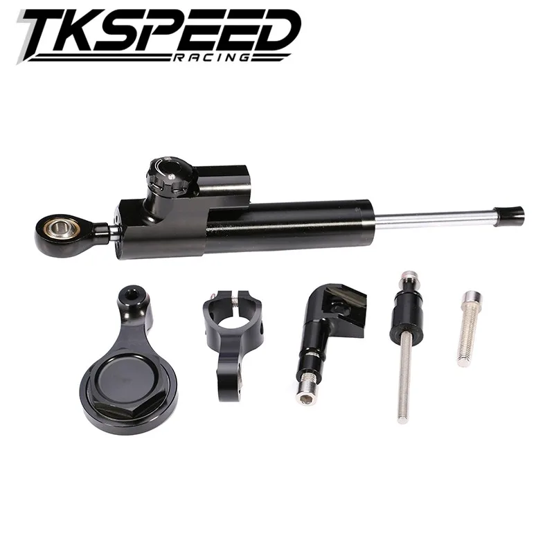 Aluminum Steering Damper Set For Yamaha Yzf R6 06 07 08 09 10 11 12 13