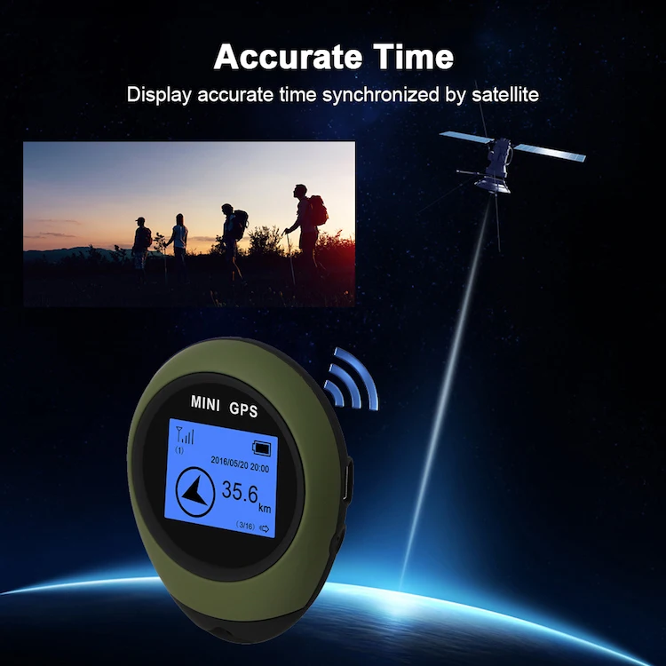 Pg03 Mini Gps Tracker Purse Tracker Navigator Usb Charging Outdoor