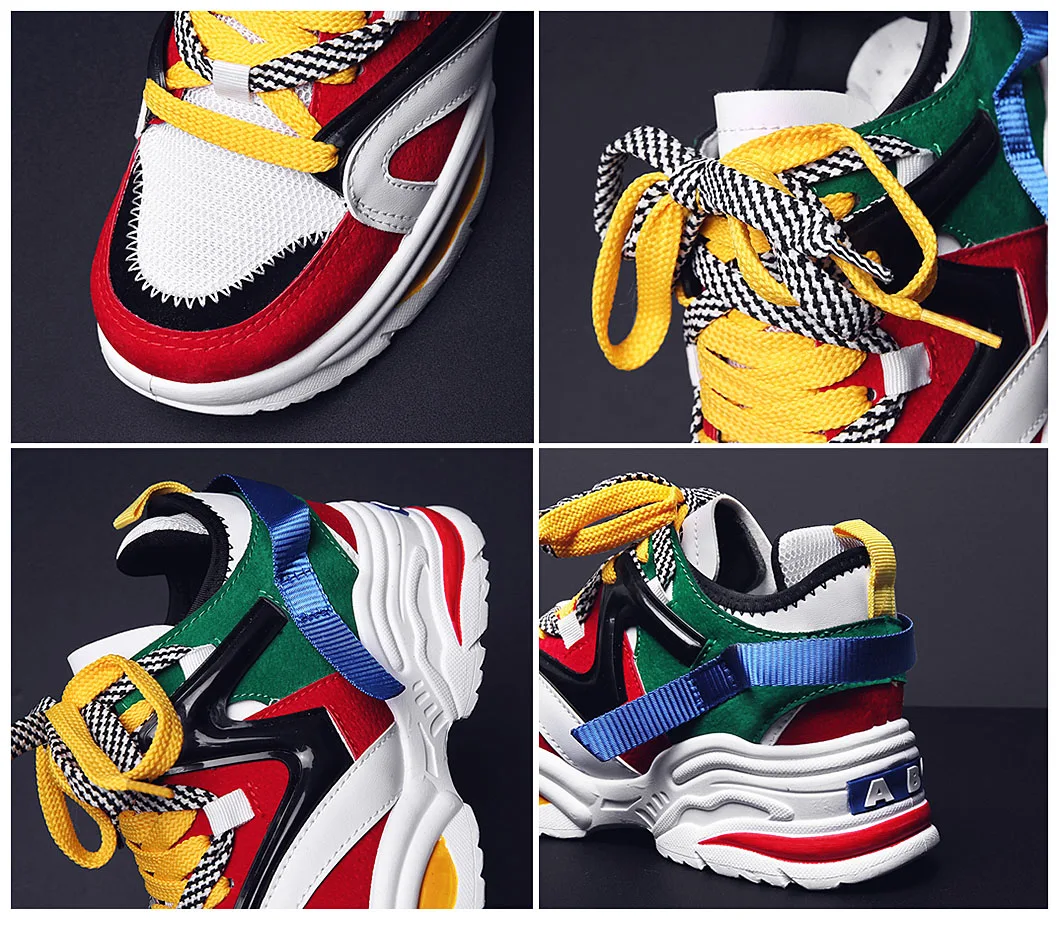 Topsion 2019 Men Custom Women Fashion dad platform heel chunky balanciaga shoes Sneakers zapatillas