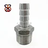 SS304 Stainless Steel Casting Plumbing Fittings Custom G3 / 4 Inch External Thread Pagoda Pipe Joint
