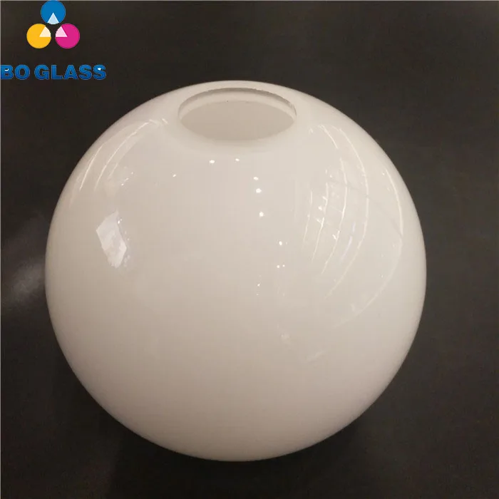 Hot Sale Milk White Matt or Shiny Opal Glass Sphere Ball Indoor Lighting