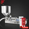 Small bottle semi automatic pneumatic cosmetic cream filling machine