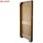 คุณภาพสูงไม้ Pre-แขวนประตูด้านนอกสไตล์