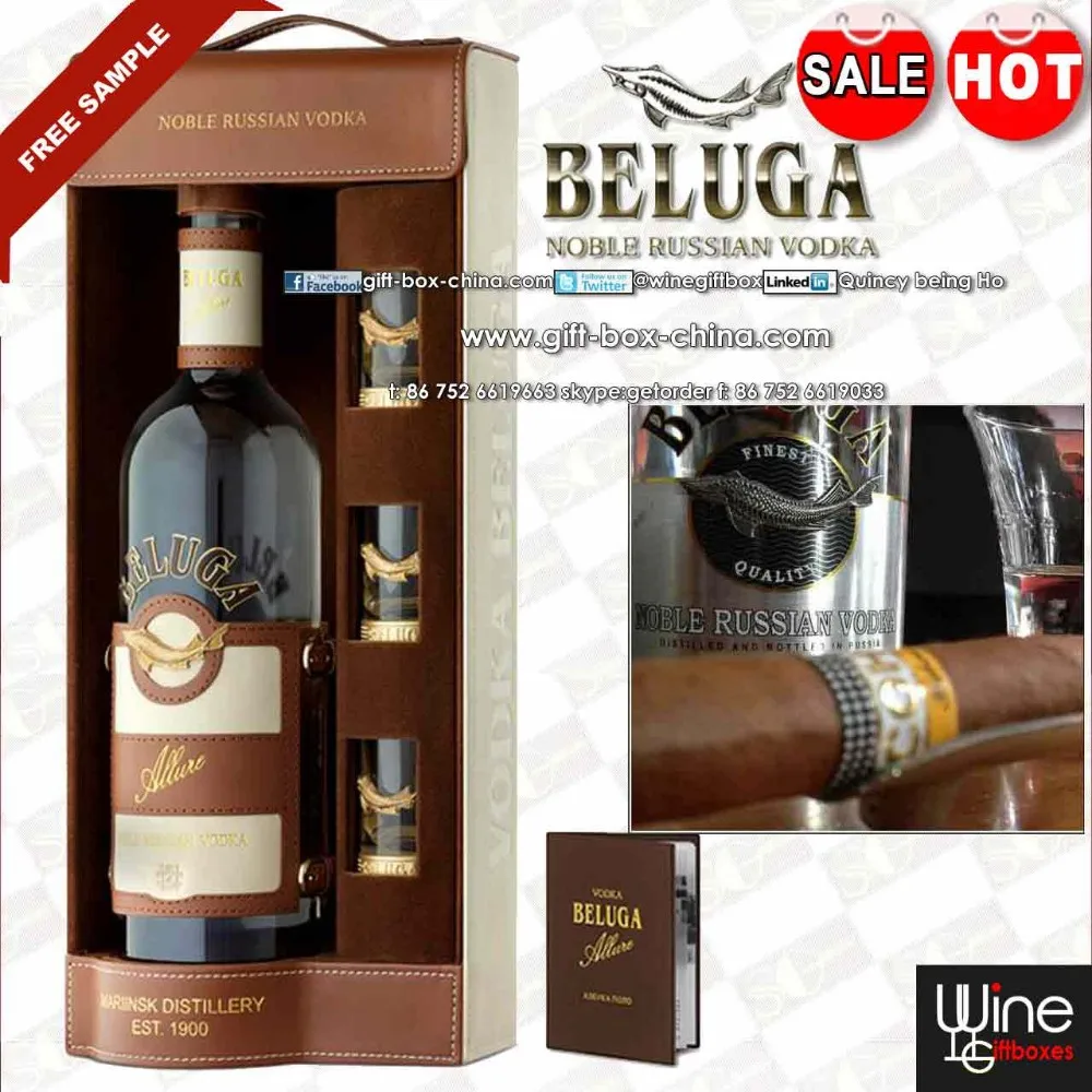 Beluga Vodka Spirit Set Case - Buy Beluga Vodka Alcohol ...