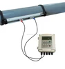 running water using ultrasonic flow meter fixed wall mount ultrasonic flowmeter meter clamp on transducer